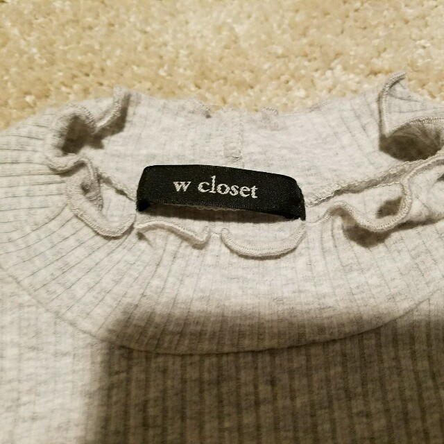 w closet(ダブルクローゼット)のインナー　半袖 レディースのトップス(Tシャツ(半袖/袖なし))の商品写真