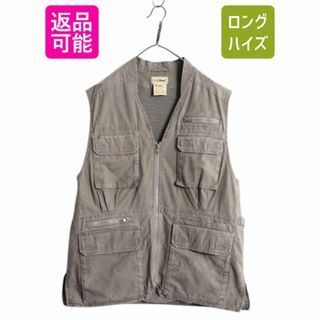 最も優遇の L.L.Bean - 90s エルエルビーン サファリ ベスト レディース 女性用