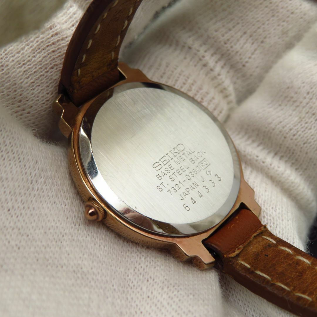 SEIKO - SEIKO 腕時計 素敵な文字盤 ブレゲ針 ゴールドの通販 by SEIKO - SEIKO 腕時計 素敵な文字盤 ブレゲ針 ゴールドの通販 by