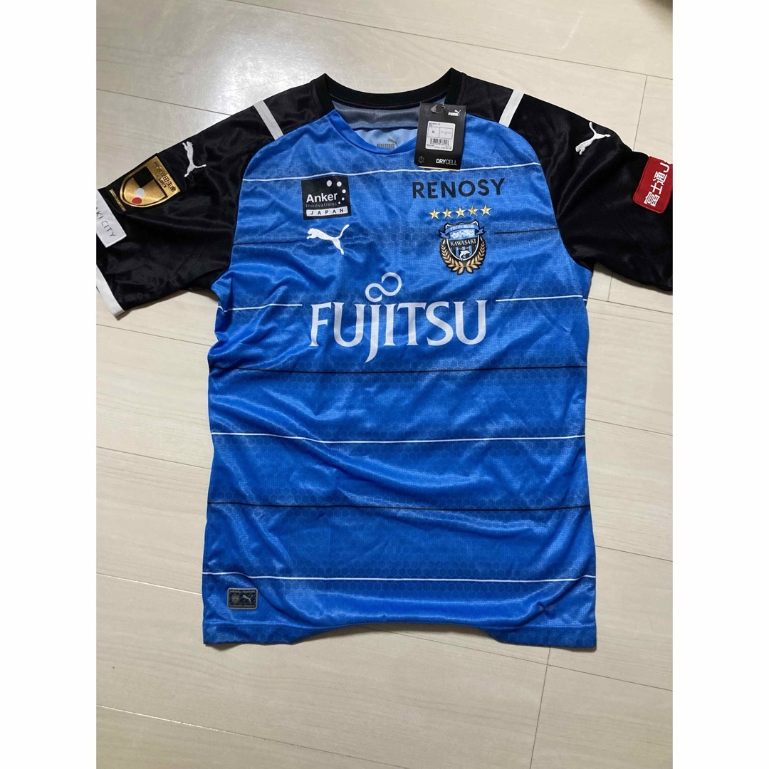 新品タグ付き】川崎フロンターレ2021ホーム選手仕様ユニフォーム 新品タグ付き】川崎フロンターレ2021ホーム選手仕様ユニフォーム