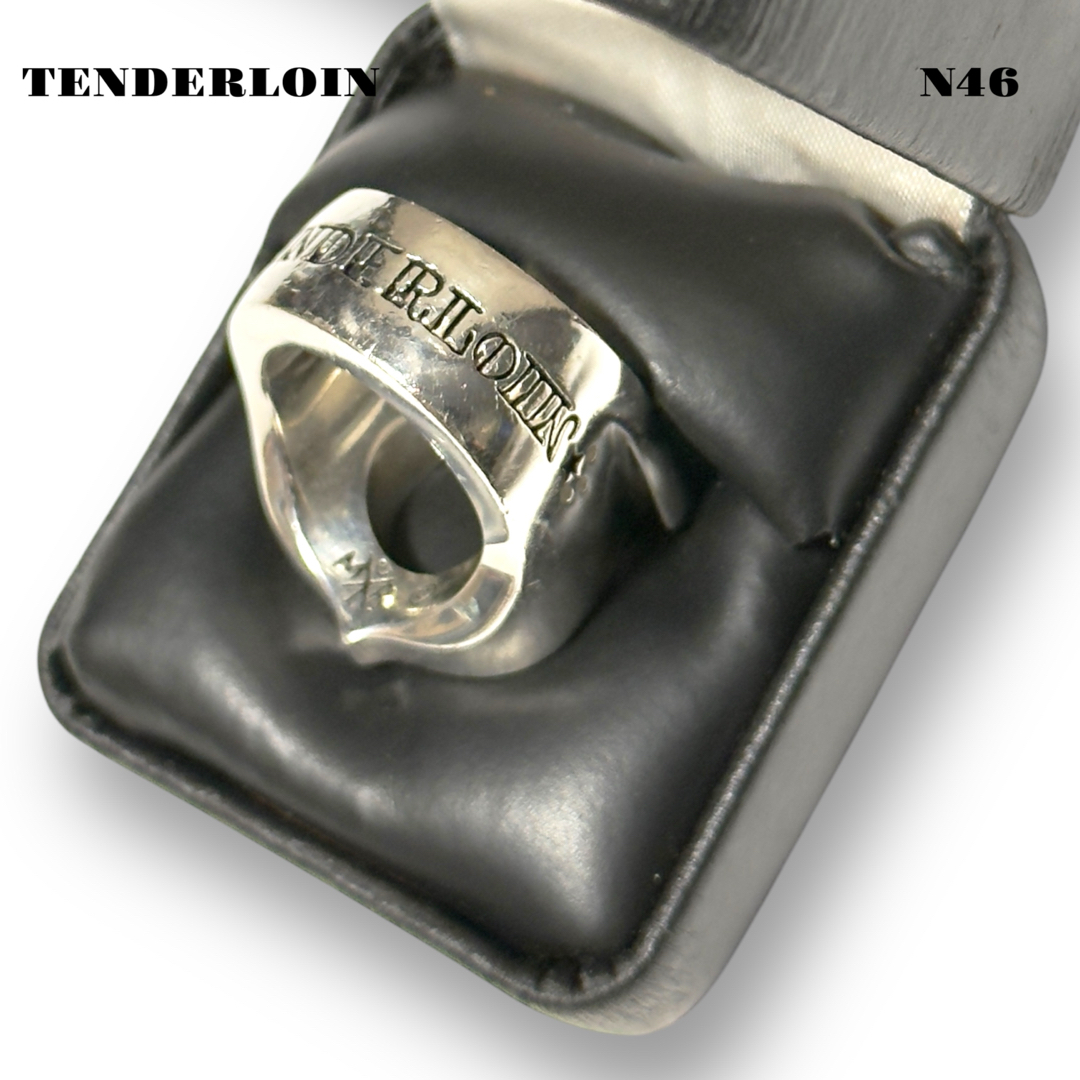 TENDERLOIN - 人気品! TENDERLOIN ホース シュー リング ダイヤ TENDERLOIN - 人気品! TENDERLOIN ホース シュー リング ダイヤ