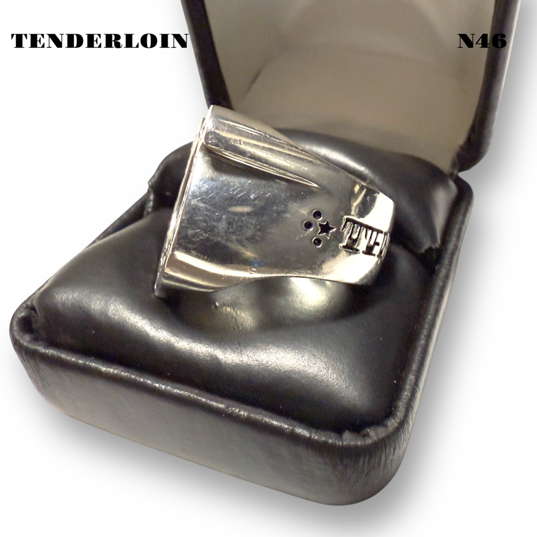 TENDERLOIN - 人気品! TENDERLOIN ホース シュー リング ダイヤ TENDERLOIN - 人気品! TENDERLOIN ホース シュー リング ダイヤ