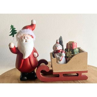 【新品】クリスマスセット(置物)