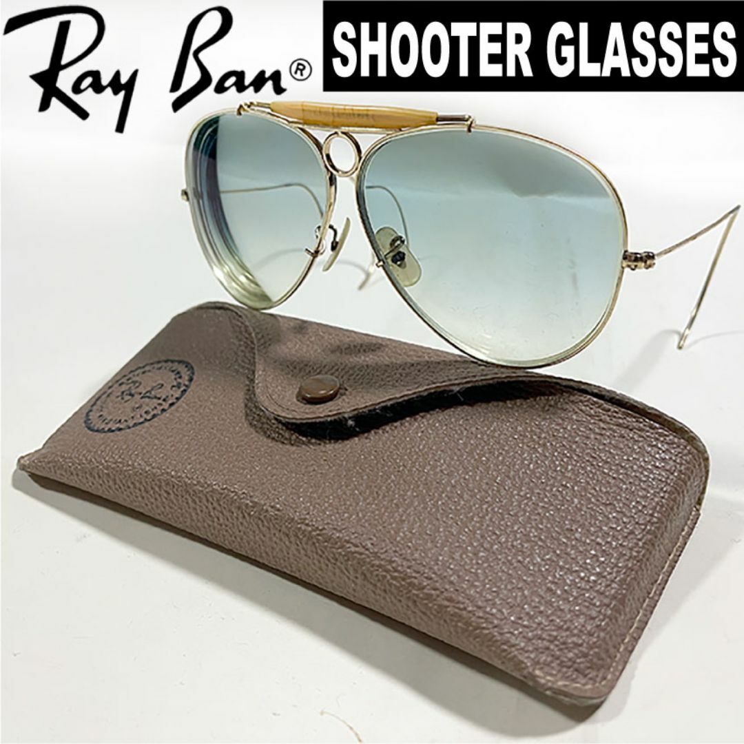 Ray-Ban - RAY BAN SHOOTER B&L USA ヴィンテージ サングラス 米国製
