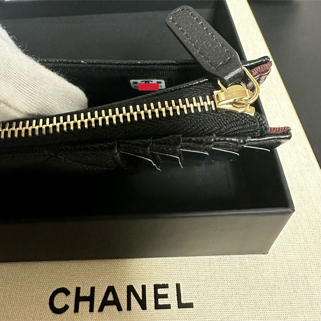 CHANEL - 新品未使用 シャネル マトラッセ 25Cクラシック ジップ CHANEL - 新品未使用 シャネル マトラッセ 25Cクラシック ジップ