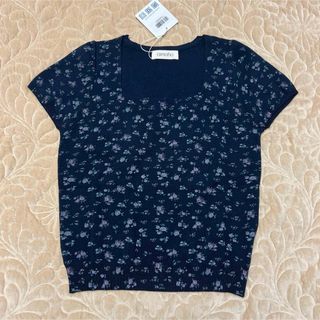 アイモハ(aimoha)のアイモハ　花柄　カットソー(カットソー(半袖/袖なし))