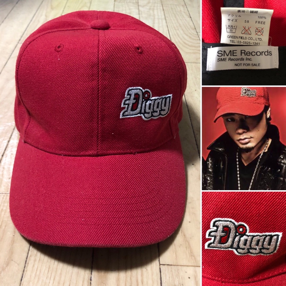 SONY - 入手困難品❗️SOUL'd OUT 公式 diggy 刺繍ロゴ キャップ SONY - 入手困難品❗️SOUL'd OUT 公式 diggy 刺繍ロゴ キャップ