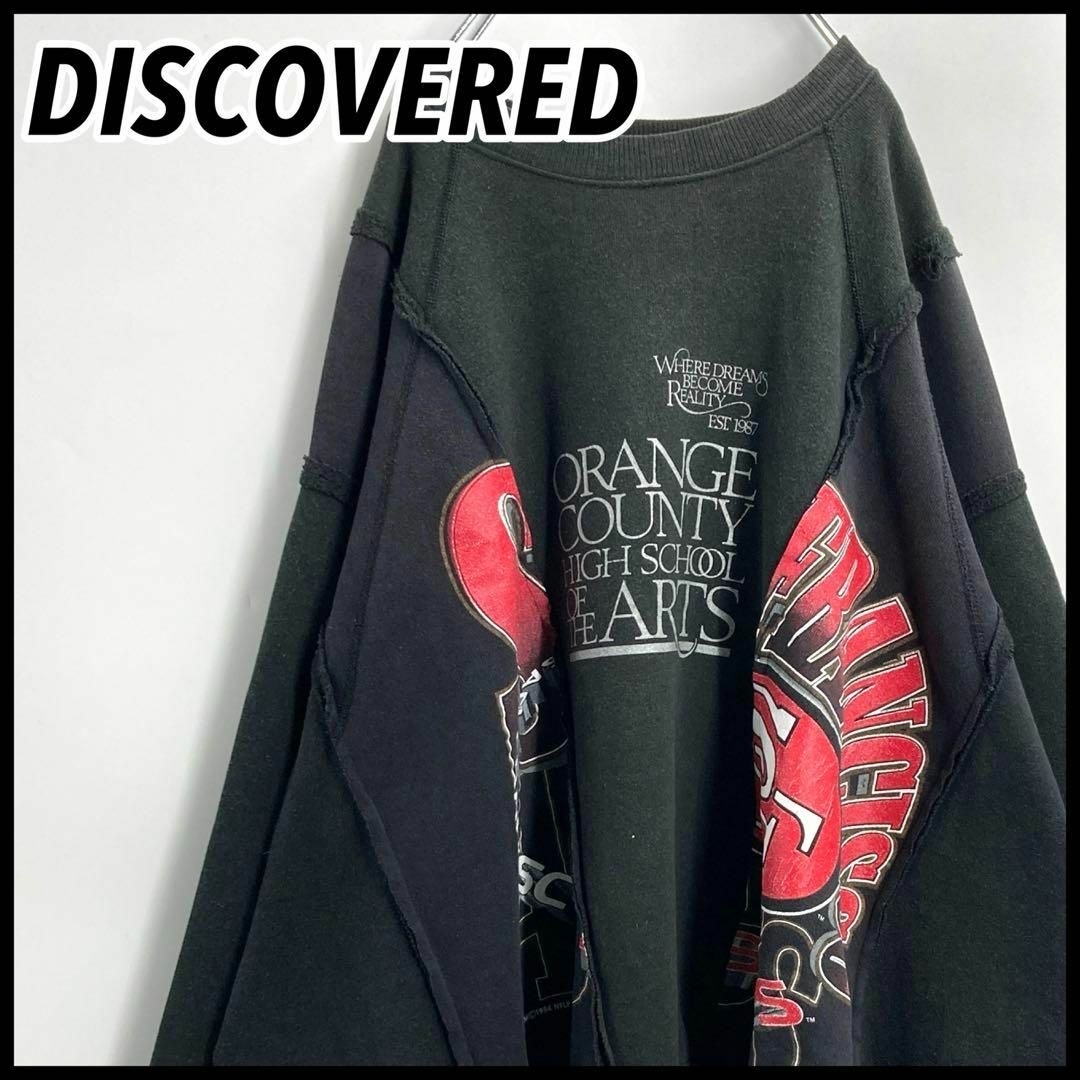 即完売デザイン】DISCOVERED ディスカバード 再構築スウェット 即完売デザイン】DISCOVERED ディスカバード 再構築スウェット