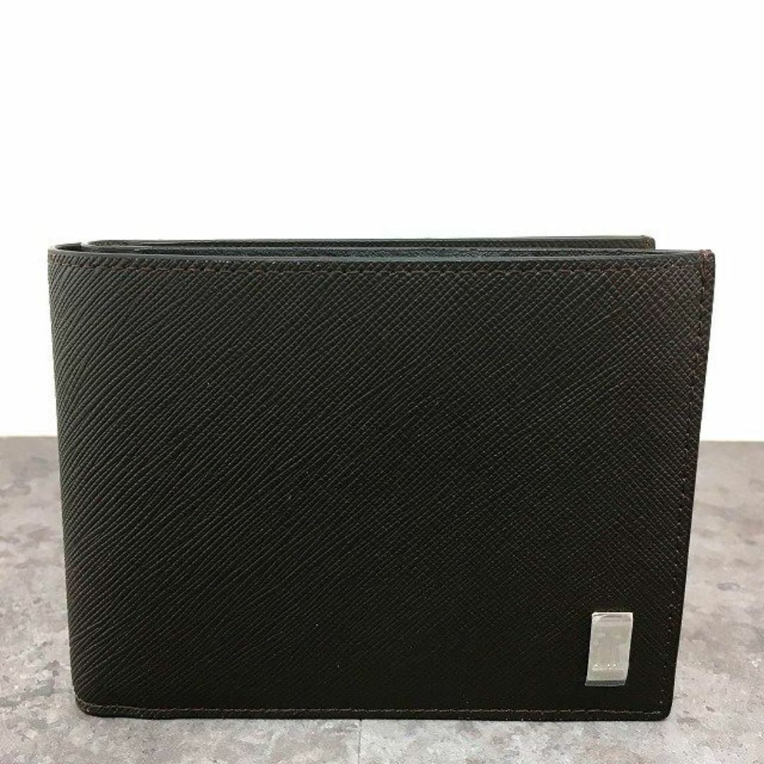 Dunhill - 送料込み! 未使用品 dunhill 二つ折り財布 ダーク Dunhill - 送料込み! 未使用品 dunhill 二つ折り財布 ダーク