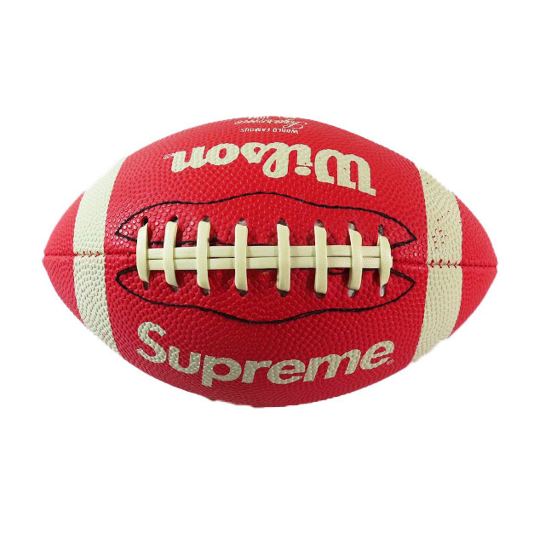 10AW シュプリーム SUPREME × Wilson アメフトボール レッド 10AW シュプリーム SUPREME × Wilson アメフトボール レッド