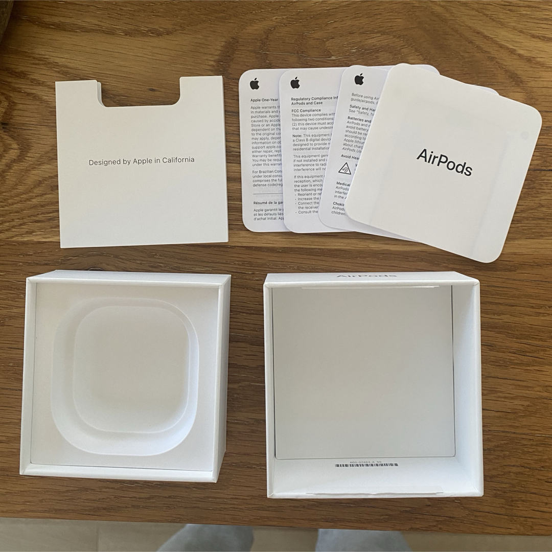 Apple - アップル AirPods 4 箱のみの通販 by りんご's shop Apple - アップル AirPods 4 箱のみの通販 by りんご's shop