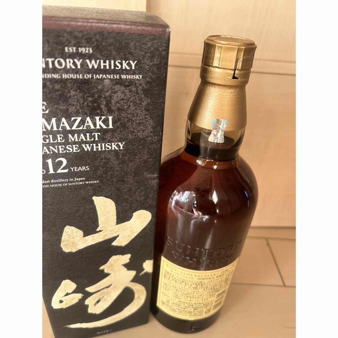 サントリー 山崎 12年 箱付 700ml ウイスキー100周年記念ボトル サントリー 山崎 12年 箱付 700ml ウイスキー100周年記念ボトル