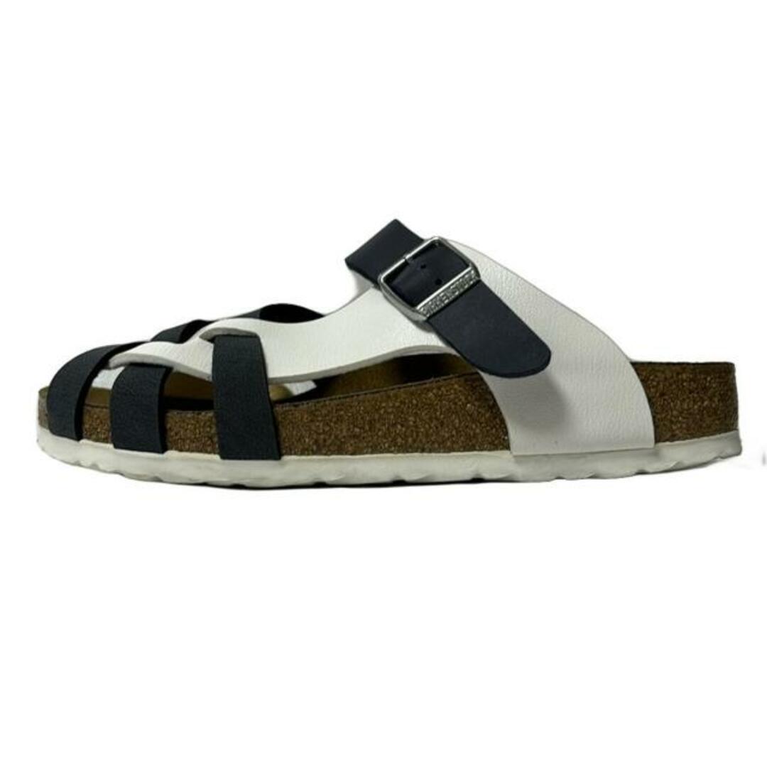 BIRKEN STOCK(ビルケンシュトック) サンダル 38 レディース - 白 BIRKEN STOCK(ビルケンシュトック) サンダル 38 レディース - 白