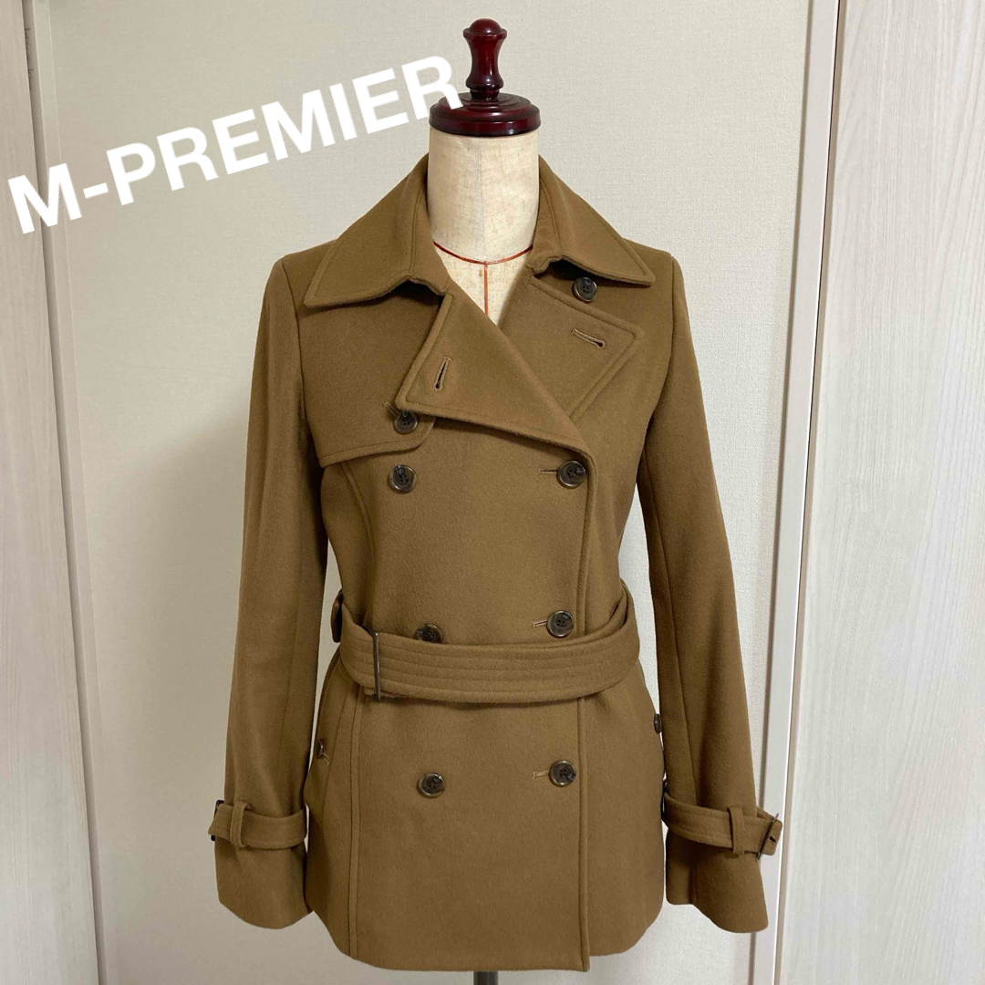 M-premier - 美品 ピーコート ハーフ ダッフル エムプルミエ M-premier - 美品 ピーコート ハーフ ダッフル エムプルミエ