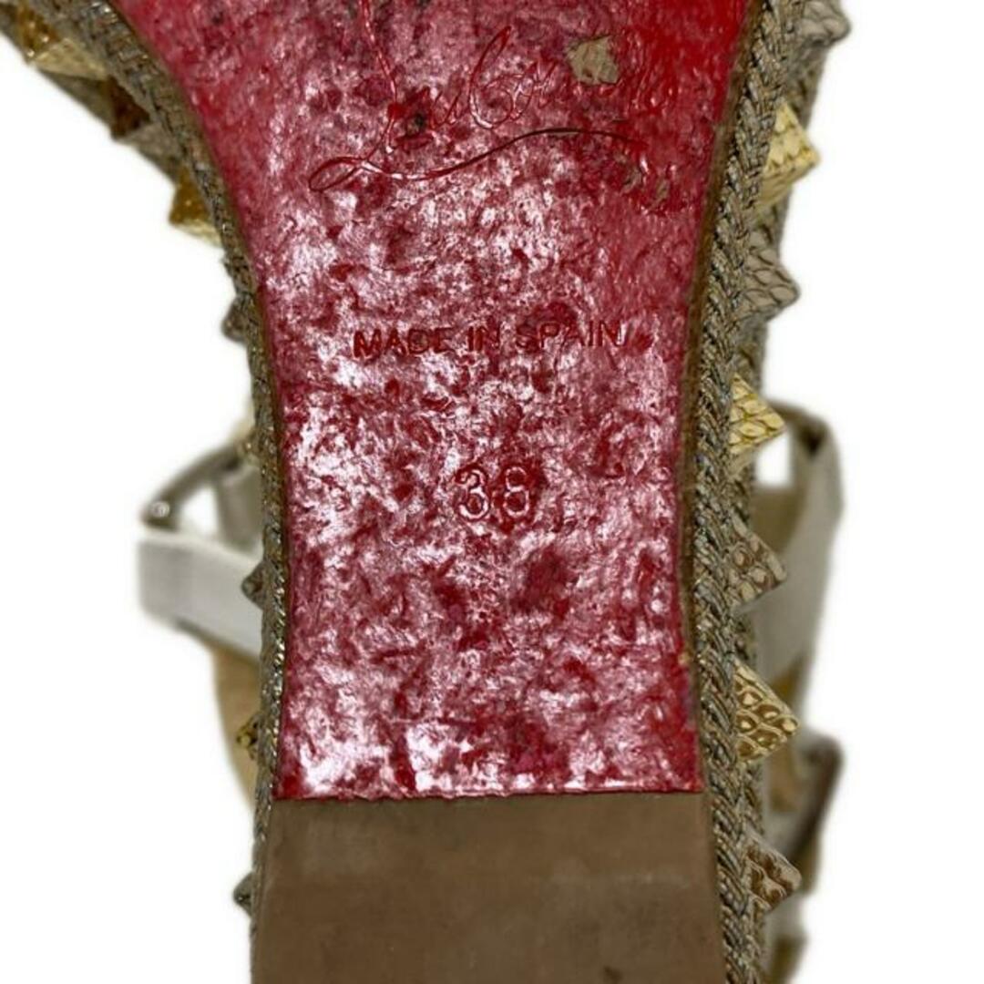 CHRISTIAN LOUBOUTIN(クリスチャンルブタン) サンダル 38 CHRISTIAN LOUBOUTIN(クリスチャンルブタン) サンダル 38