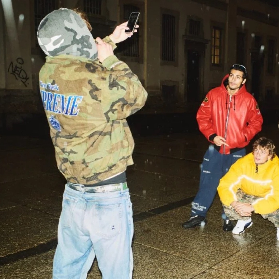 Supreme - Supreme Mitchell & Ness Stadium Jacketの通販 by Supreme - Supreme Mitchell & Ness Stadium Jacketの通販 by