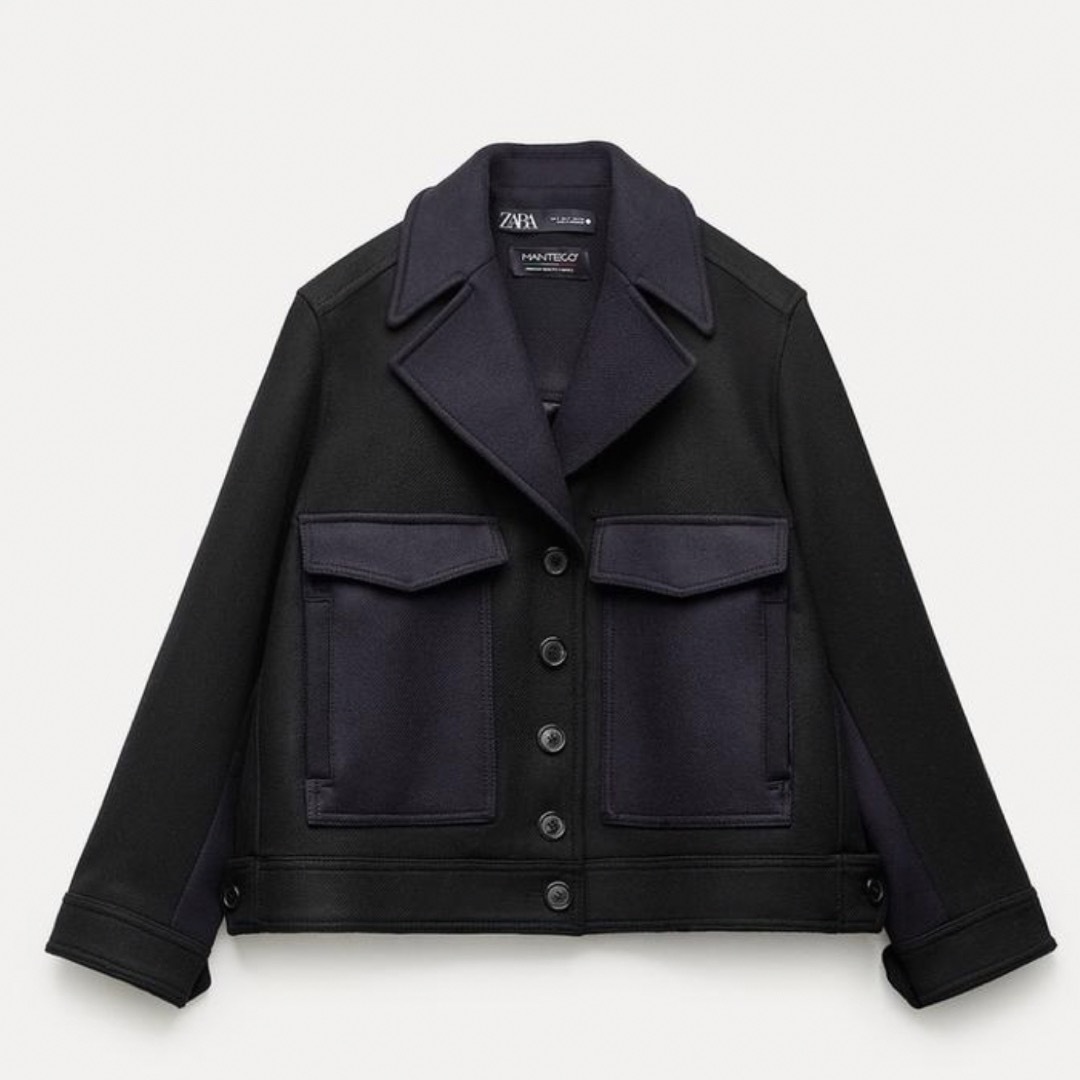 ZARA ザラ ZW COLLECTION ウール コート XS-S|ジャケット/アウター ZARA ザラ ZW COLLECTION ウール コート XS-S|ジャケット/アウター