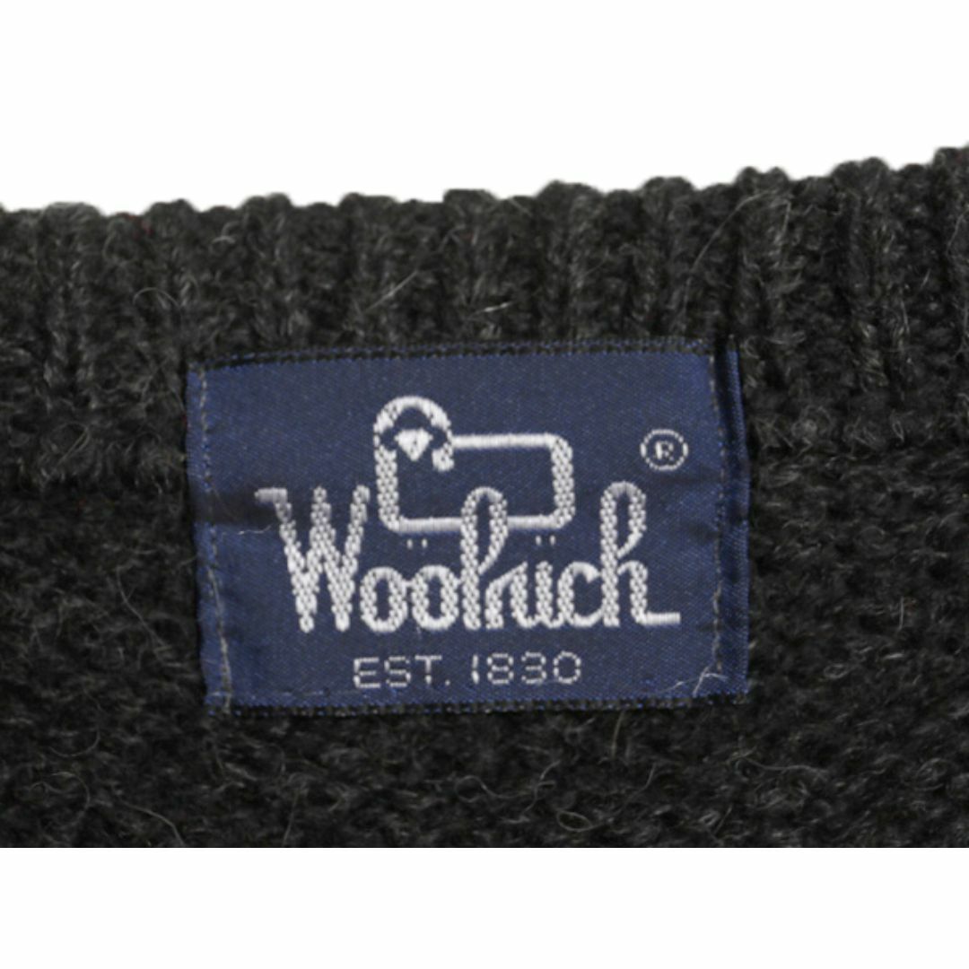 WOOLRICH - 80s ウールリッチ ノルディック 総柄 ウール ニット WOOLRICH - 80s ウールリッチ ノルディック 総柄 ウール ニット
