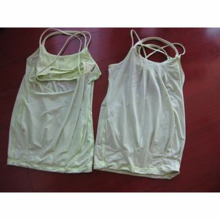 ルルレモン(lululemon)のルルレモン　2IN1　タンクトップ　２枚セット　サイズ２(タンクトップ)
