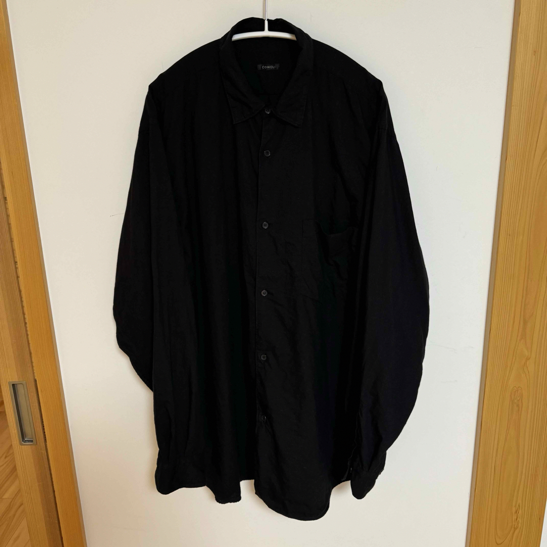 kawa様専用COMOLI24AW KHADIコットンWレイヤーコモリシャツ 2 kawa様専用COMOLI24AW KHADIコットンWレイヤーコモリシャツ 2