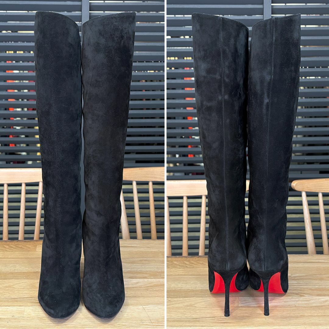 美品】ChristianLouboutin ルブタンブーツミズノザクラフトThe 美品】ChristianLouboutin ルブタンブーツミズノザクラフトThe