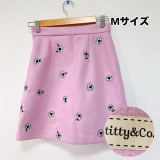 tity&co いちじるしい ひざ丈フレアプリーツスカート ピンク tity&co いちじるしい ひざ丈フレアプリーツスカート ピンク