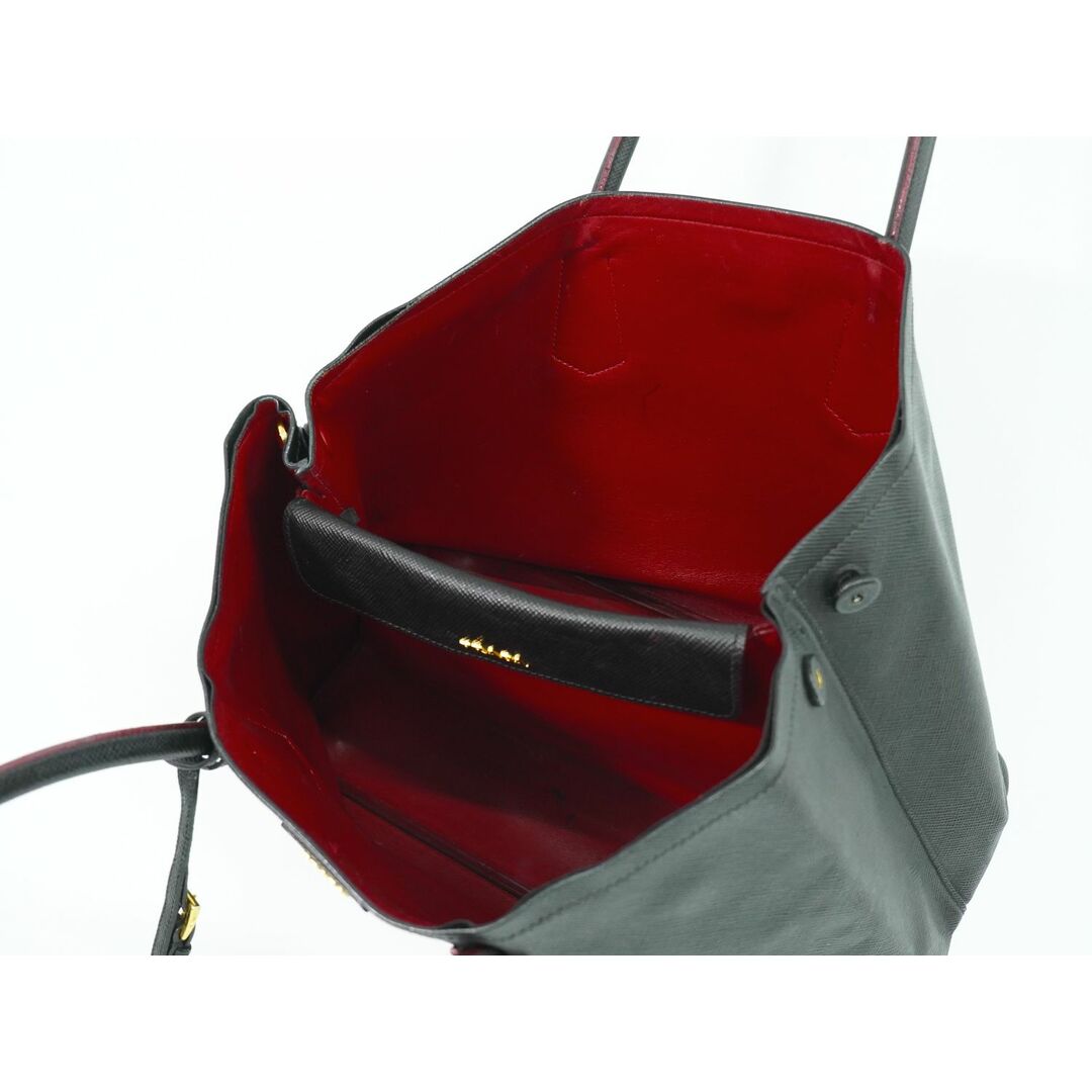 PRADA - 本物 プラダ PRADA レザー トートバッグ ハンドバッグ PRADA - 本物 プラダ PRADA レザー トートバッグ ハンドバッグ