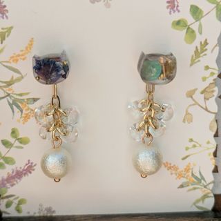 レジンピアス(ピアス)
