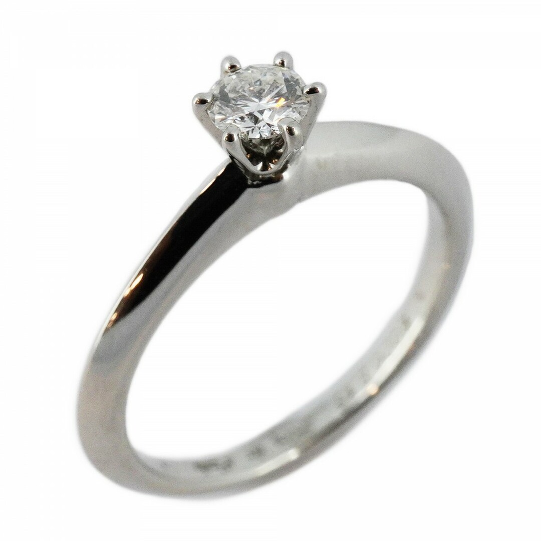Tiffany & Co. - 【4jtb184】ティファニー リング ソリティア 1PD ダイヤモンド Pt950 プラチナ 0.20ct 10号【中古】レディース