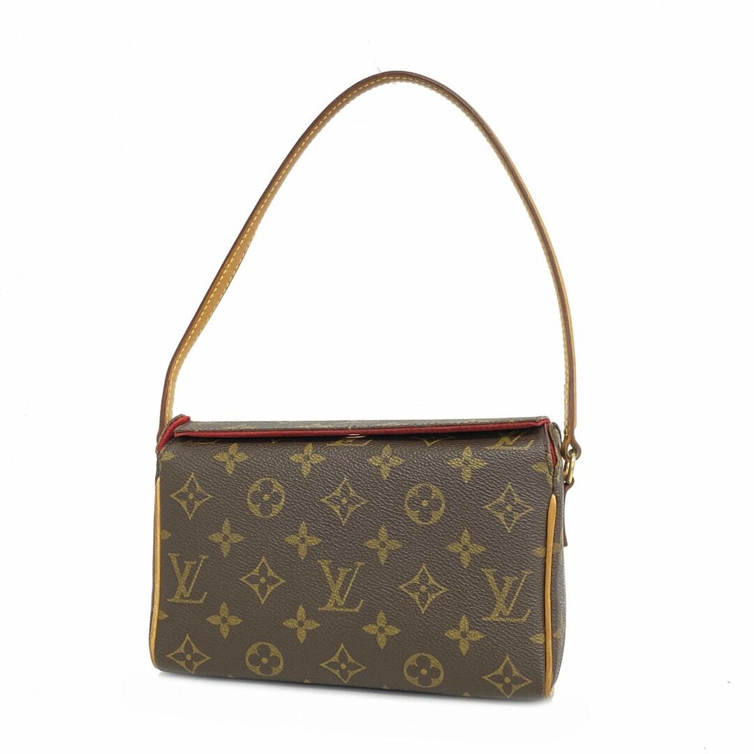 LOUIS VUITTON - 【4te5049】ルイヴィトン ハンドバッグ モノグラム レシタル M51900 ブラウン【中古】レディース
