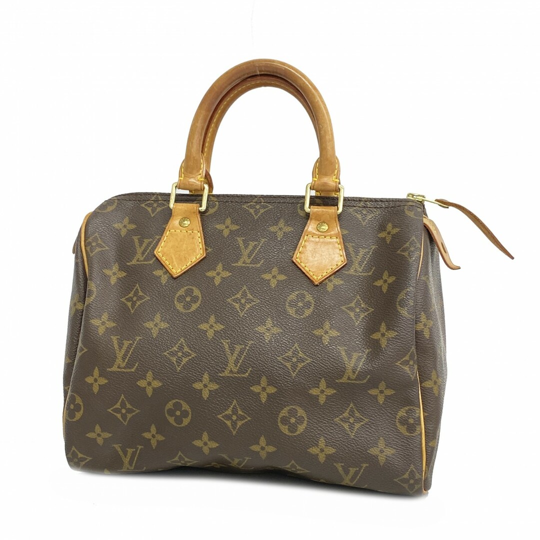LOUIS VUITTON - 【4te5055】ルイヴィトン ハンドバッグ モノグラム スピーディ25 M41109 ブラウン【中古】レディース