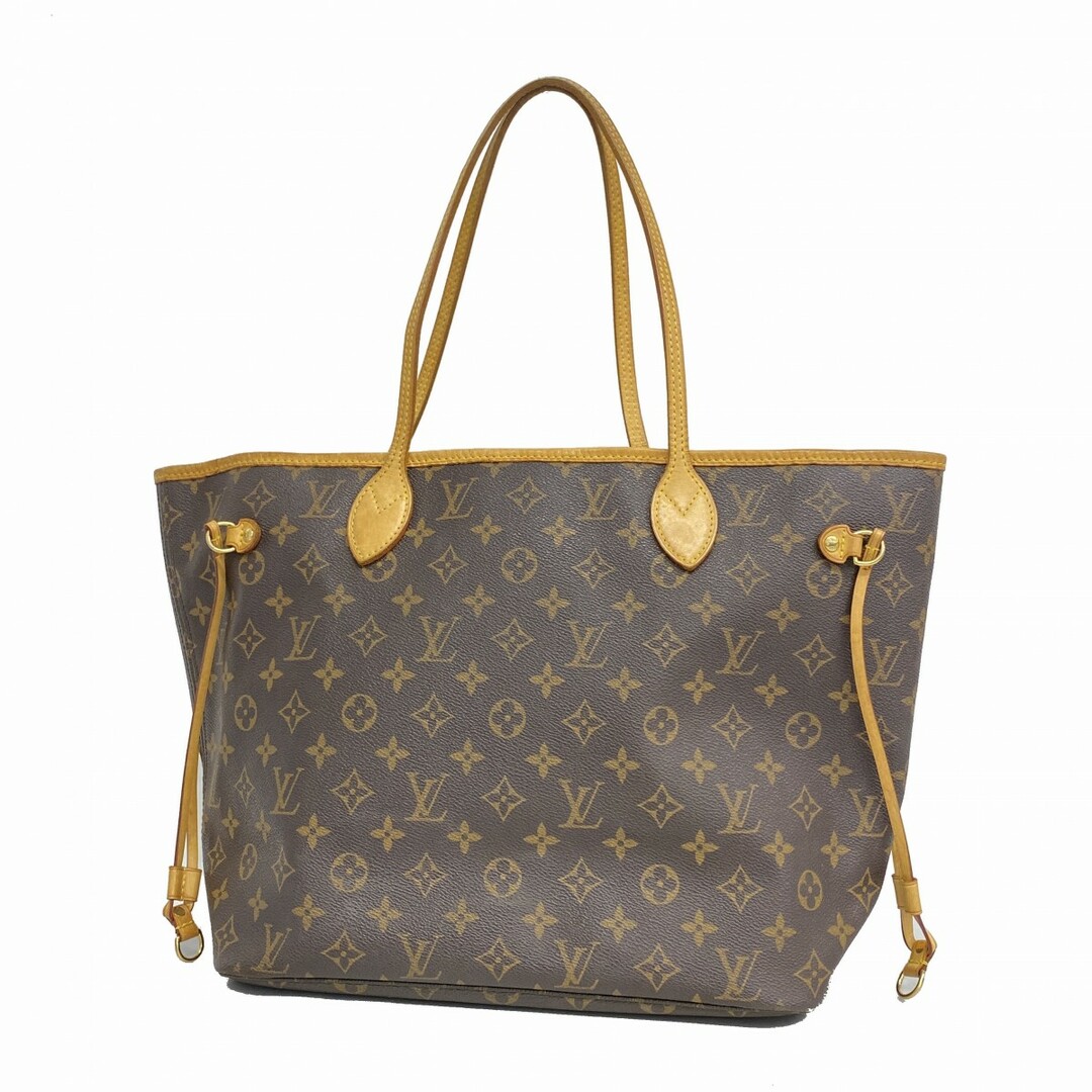 LOUIS VUITTON - 【4te5254】ルイヴィトン トートバッグ モノグラム ネヴァーフルMM M40156 ブラウン【中古】レディース