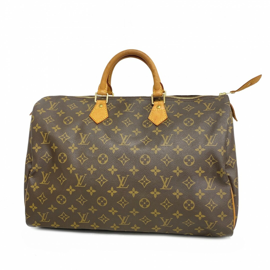LOUIS VUITTON - 【4te5267】ルイヴィトン ハンドバッグ モノグラム スピーディ40 M41106 ブラウン【中古】レディース