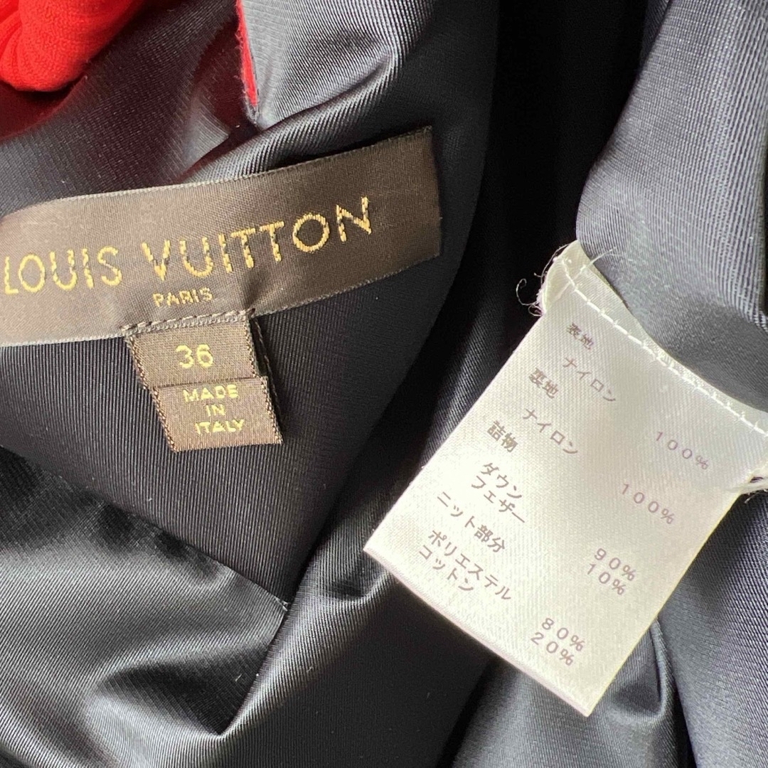 LOUIS VUITTON - 美品 LOUIS VUITTON ヴィトン ダウン LOUIS VUITTON - 美品 LOUIS VUITTON ヴィトン ダウン