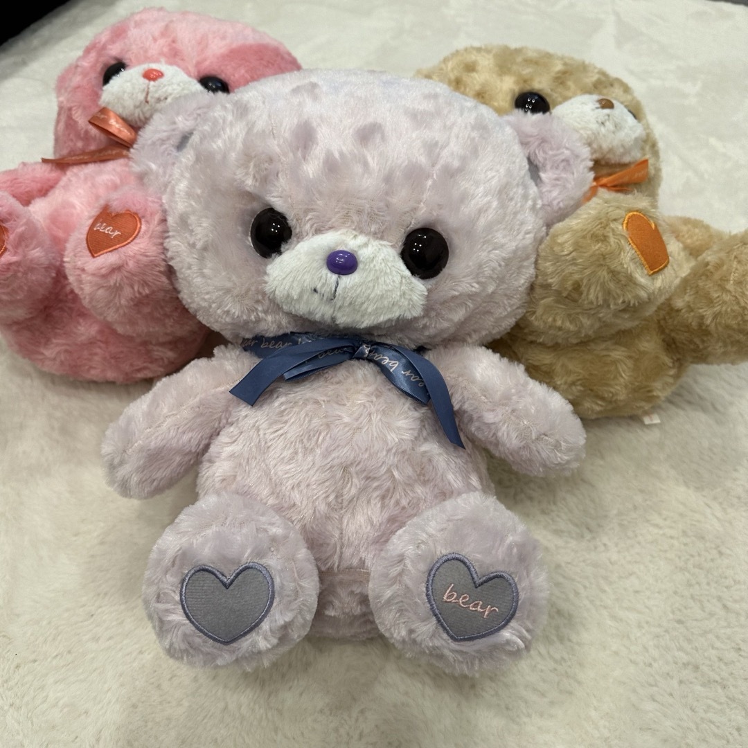 デザートベリーベア　くまのぬいぐるみ　三個セット エンタメ/ホビーのおもちゃ/ぬいぐるみ(ぬいぐるみ)の商品写真