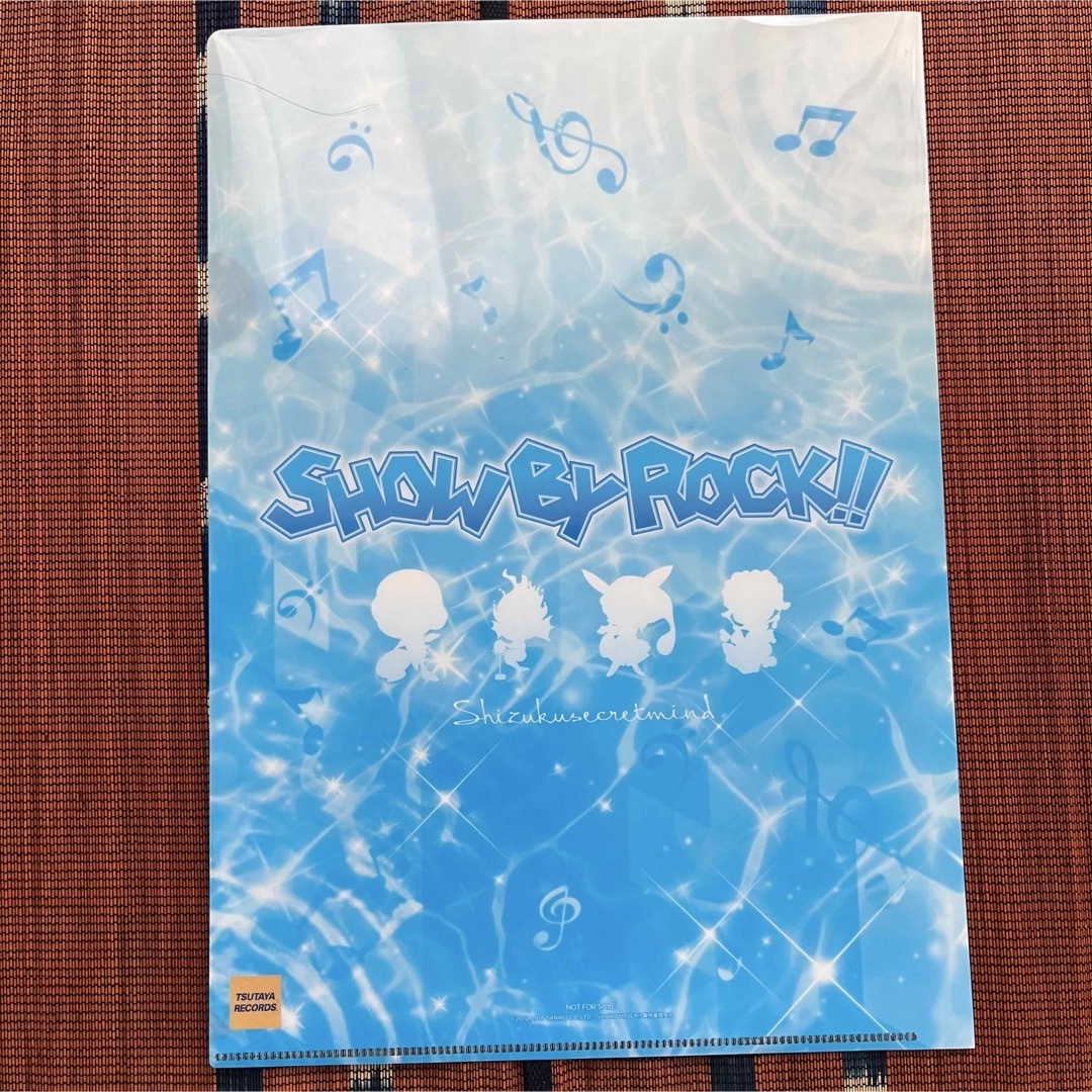 非売品】SHOW BY ROCK!! A4 クリアファイル 立ちのぼり 非売品】SHOW BY ROCK!! A4 クリアファイル 立ちのぼり