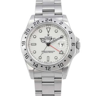 ロレックス(ROLEX)のロレックス エクスプローラー2 W番 16570 ROLEX 腕時計 白文字盤(腕時計(アナログ))