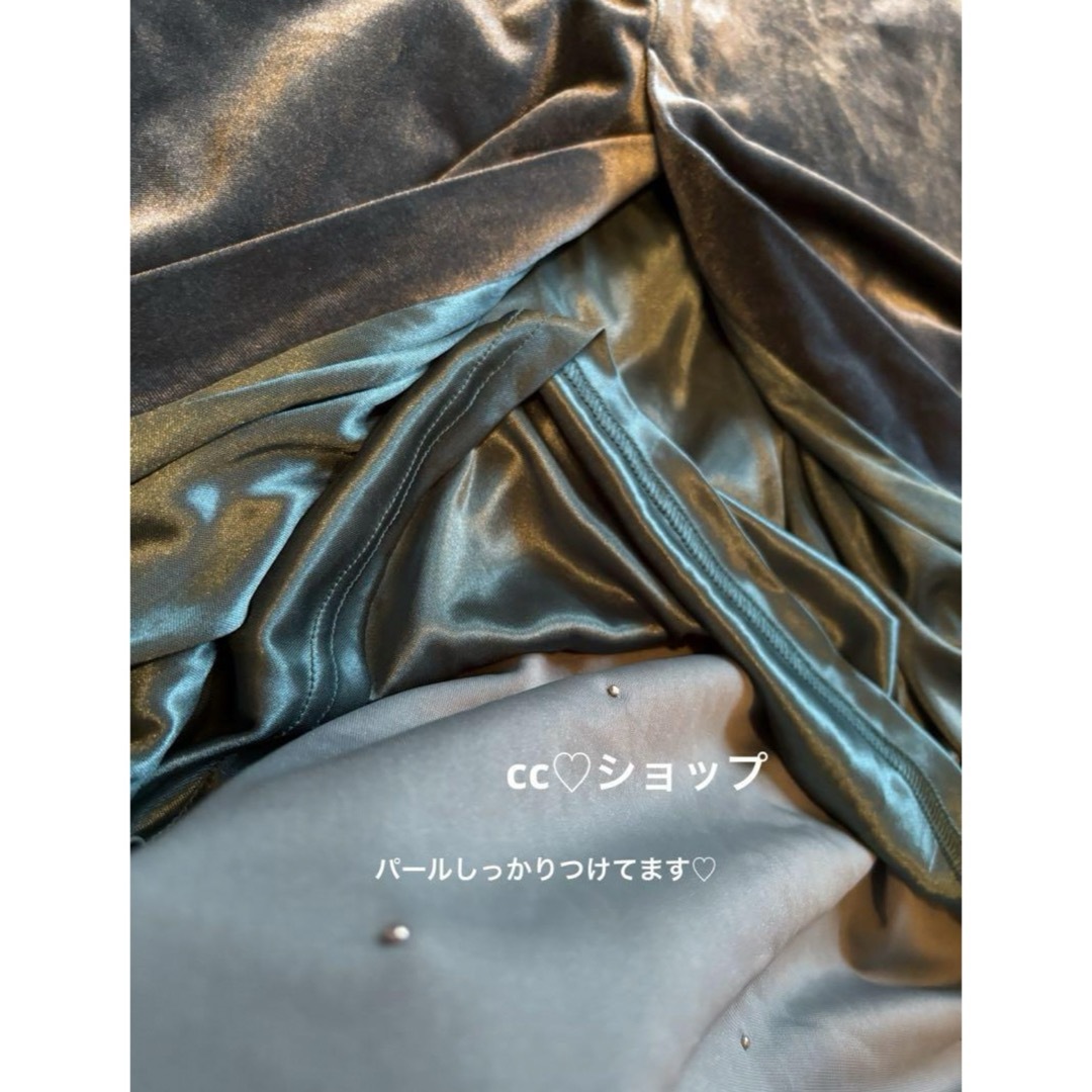 Ameri VINTAGE - Ameri BACK OPEN PEARL VELOUR DRESS 結婚式の Ameri VINTAGE - Ameri BACK OPEN PEARL VELOUR DRESS 結婚式の