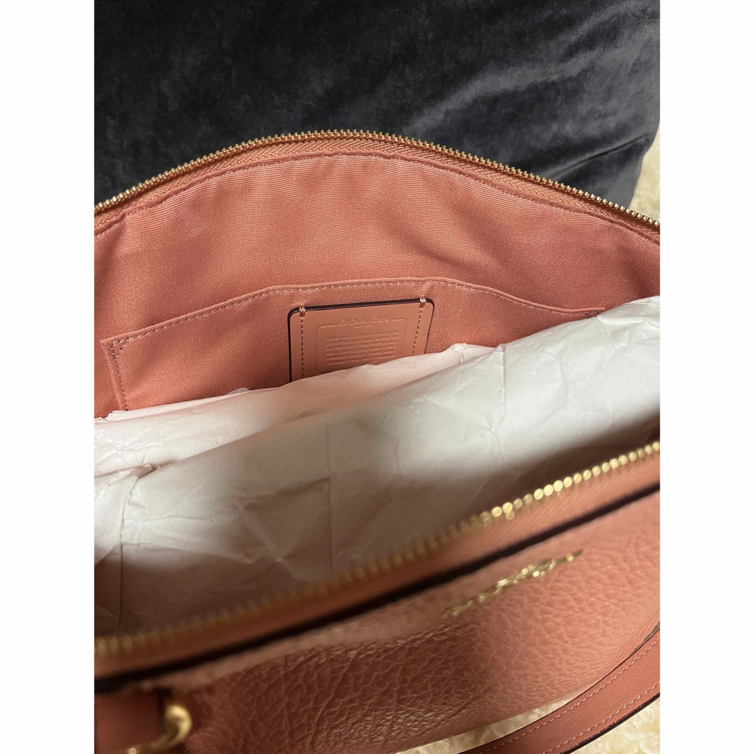 COACH ショルダーバッグ ピンク レザー COACH ショルダーバッグ ピンク レザー