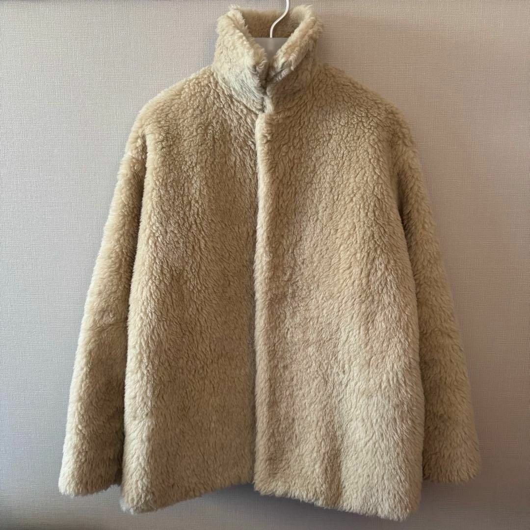 AURALEE 追っかけ WOOL BOA BIG BLOUSON ブルゾン AURALEE 追っかけ WOOL BOA BIG BLOUSON ブルゾン