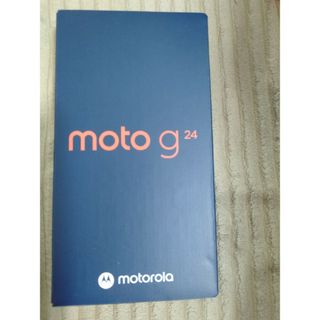 モトローラ(Motorola)のmoto g24 マットチャコール(スマートフォン本体)