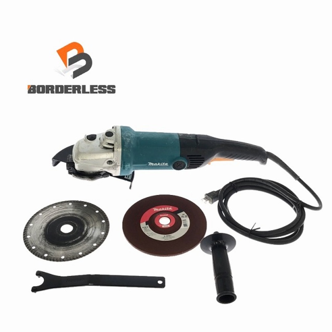 ☆中古品☆makita マキタ 100V 180mm 電子ディスクグラインダー ☆中古品☆makita マキタ 100V 180mm 電子ディスクグラインダー