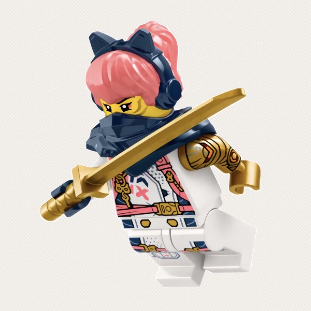 Lego(レゴ)のレゴ (LEGO) ニンジャゴー ミニフィギュア ソラ キッズ/ベビー/マタニティのおもちゃ(積み木/ブロック)の商品写真