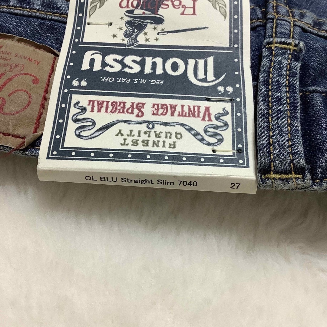 moussy - 【新品・タグ付】 MOUSSY デニム 27インチ Straight moussy - 【新品・タグ付】 MOUSSY デニム 27インチ Straight