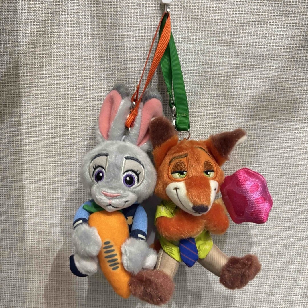 Disney - ディズニー ニック ジュディ ぬいぐるみチャーム Disney - ディズニー ニック ジュディ ぬいぐるみチャーム