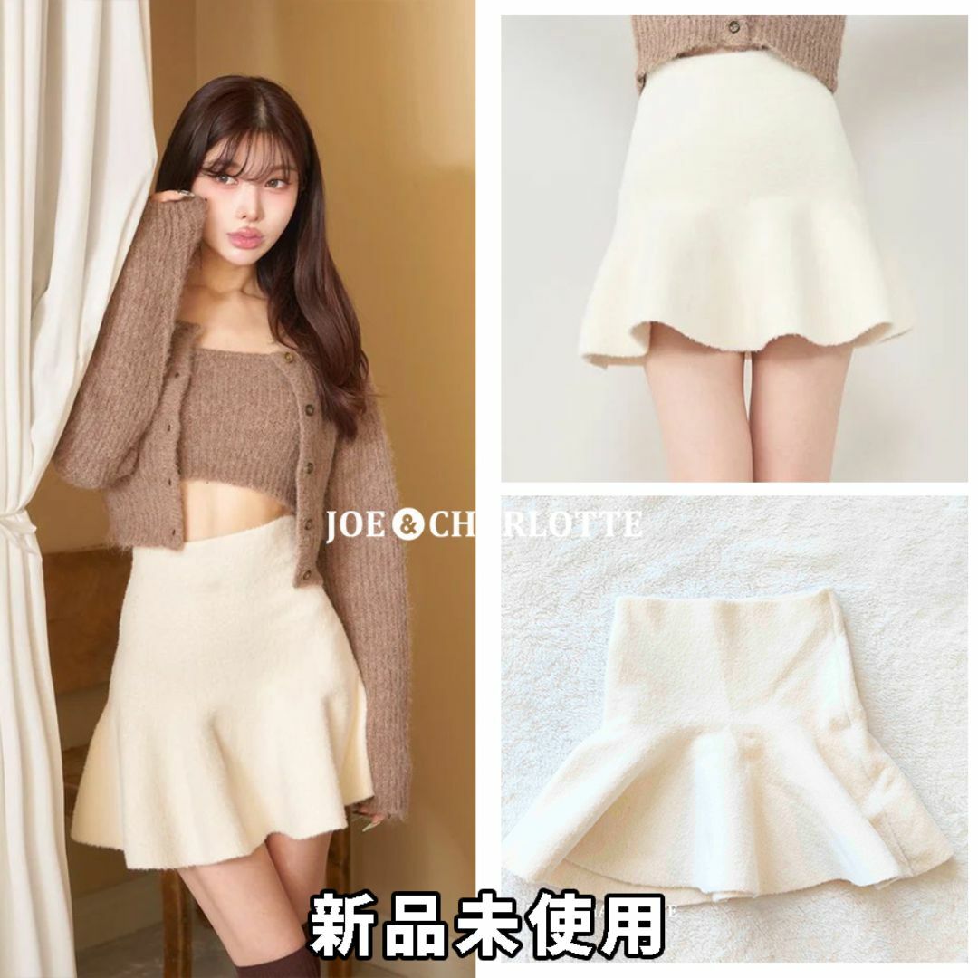 darich ダーリッチ ハイウエストニットミニスカート 有り難う IVO FL darich ダーリッチ ハイウエストニットミニスカート 有り難う IVO FL