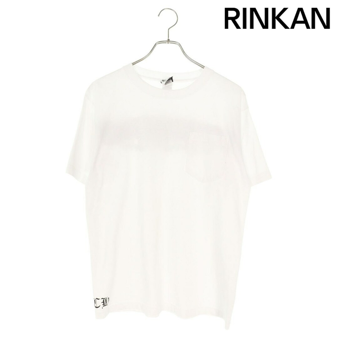 Chrome Hearts - クロムハーツ  CH T-SHRT/1 バックフローラルスクロールラベルプリントTシャツ メンズ M