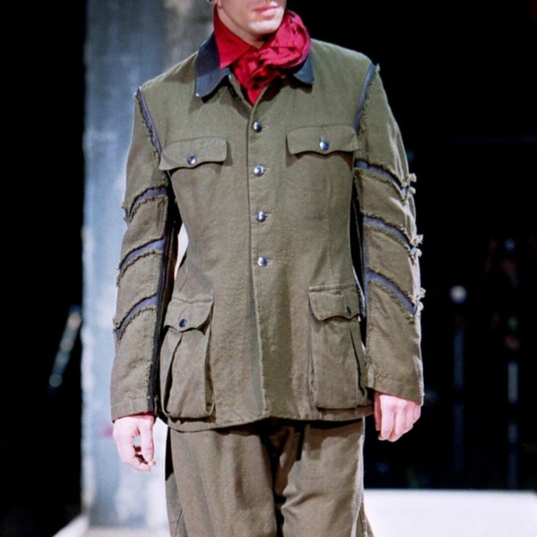 03aw Yohji Yamamoto PourHomme ミリタリージャケット 03aw Yohji Yamamoto PourHomme ミリタリージャケット