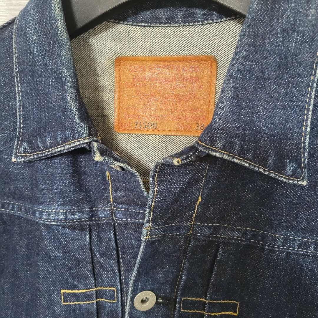 Levi's - LEVI'S 71506XX デニムジャケット 1st 大戦モデル 94年 Levi's - LEVI'S 71506XX デニムジャケット 1st 大戦モデル 94年