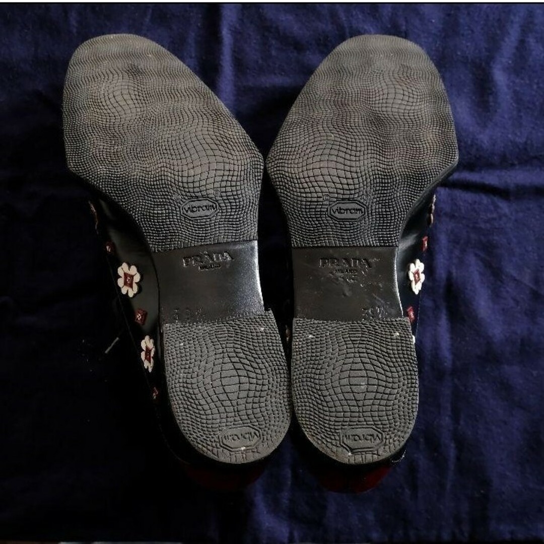 PRADA - Prada 12aw flower shoes 39.5の通販 by spectrum PRADA - Prada 12aw flower shoes 39.5の通販 by spectrum